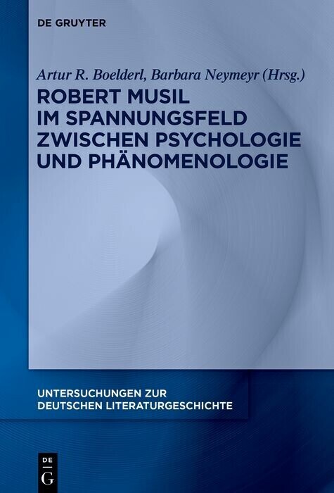 Robert Musil im Spannungsfeld zwischen Psychologie und Phänomenologie main product photo