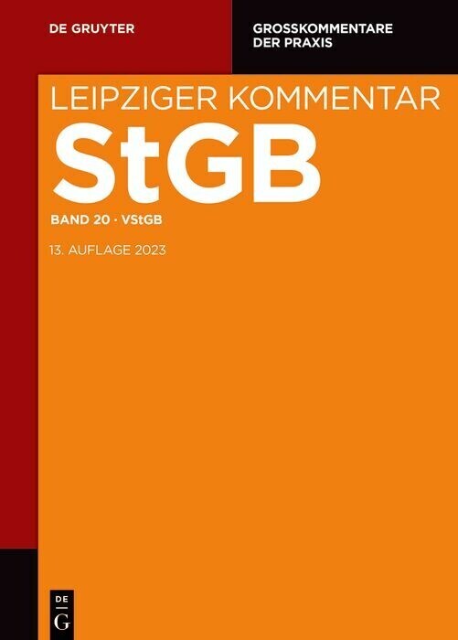 Völkerstrafgesetzbuch main product photo