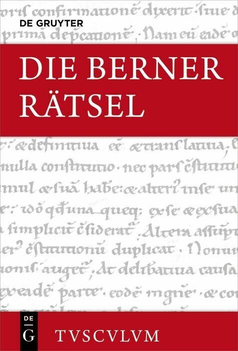 Die Berner Rätsel / Aenigmata Bernensia main product photo
