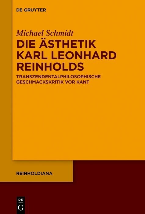 Die Ästhetik Karl Leonhard Reinholds main product photo