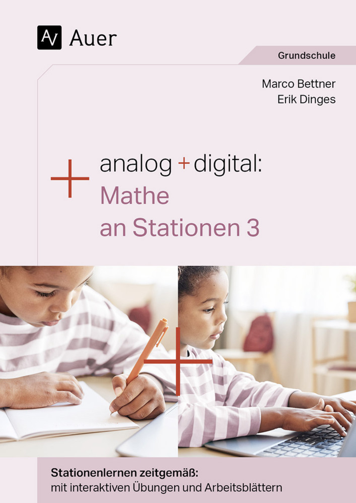 Analog + digital: Mathe an Stationen 3 main product photo