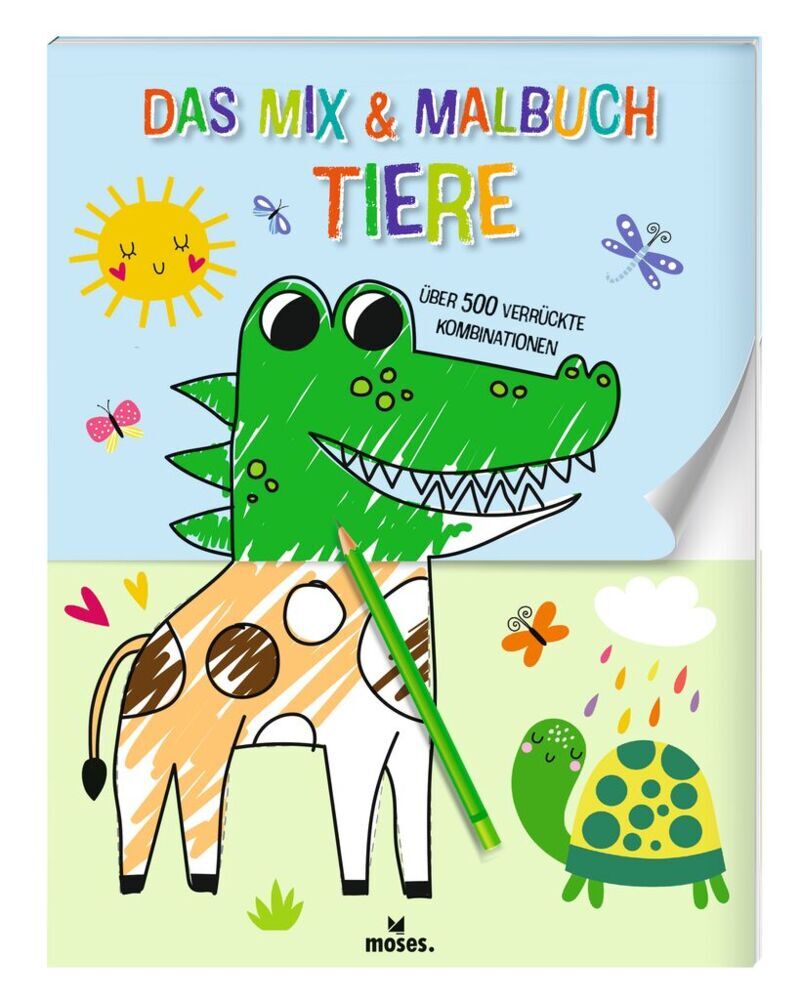Das Mix & Malbuch Tiere main product photo