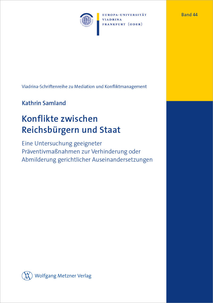 Konflikte zwischen Reichsbürgern und Staat main product photo