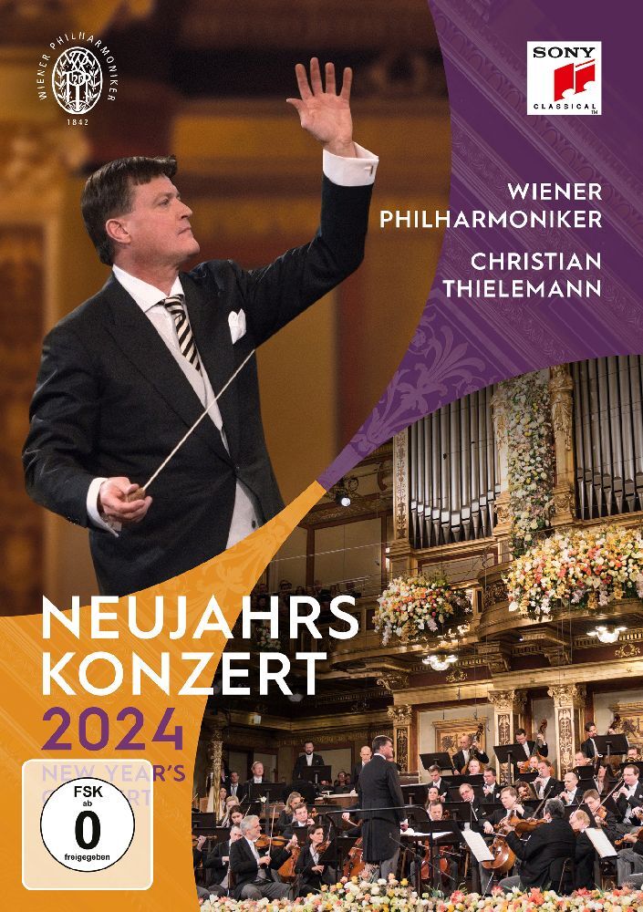 Neujahrskonzert 2024 / New Year's Concert 2024, 1 DVD main product photo