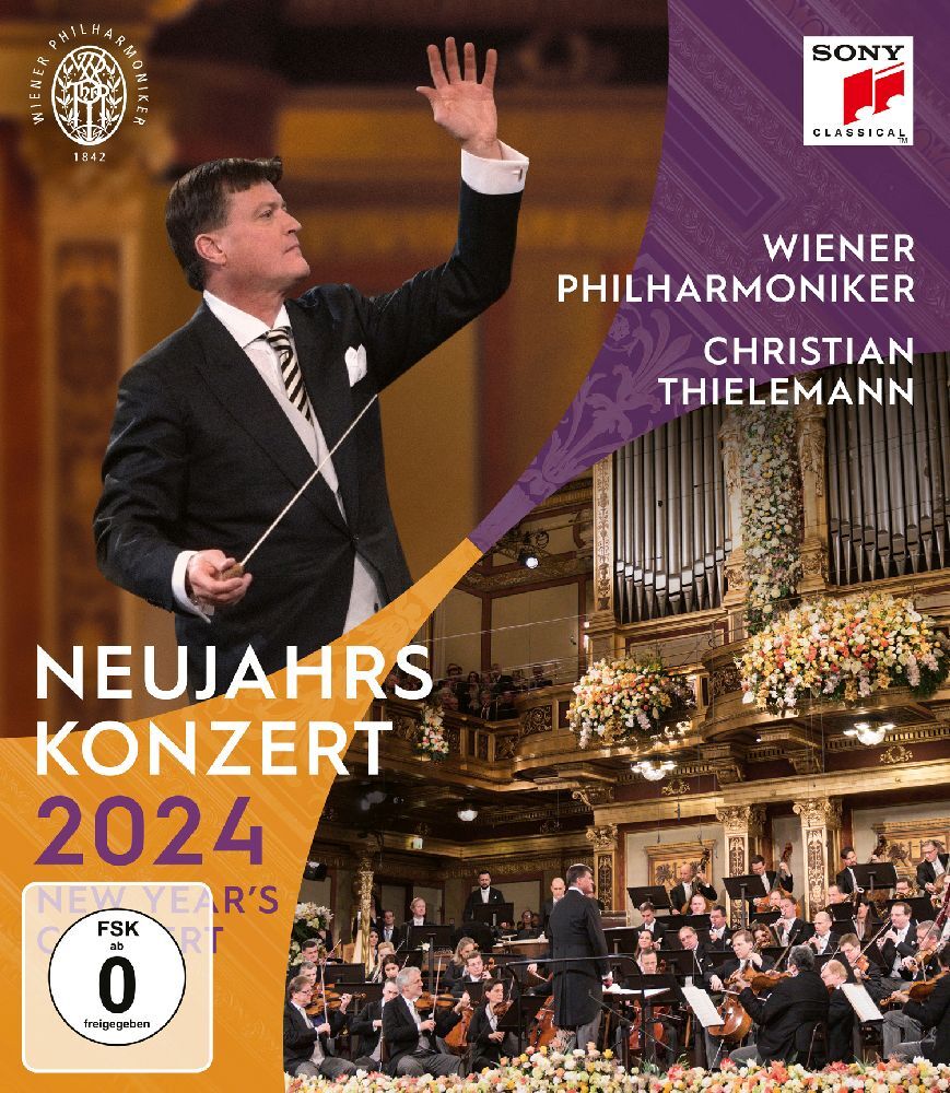 Neujahrskonzert 2024 / New Year's Concert 2024, 1 Blu-ray main product photo