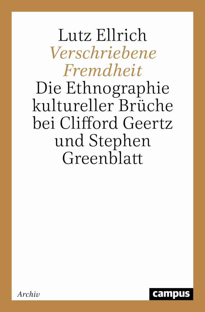 Verschriebene Fremdheit main product photo