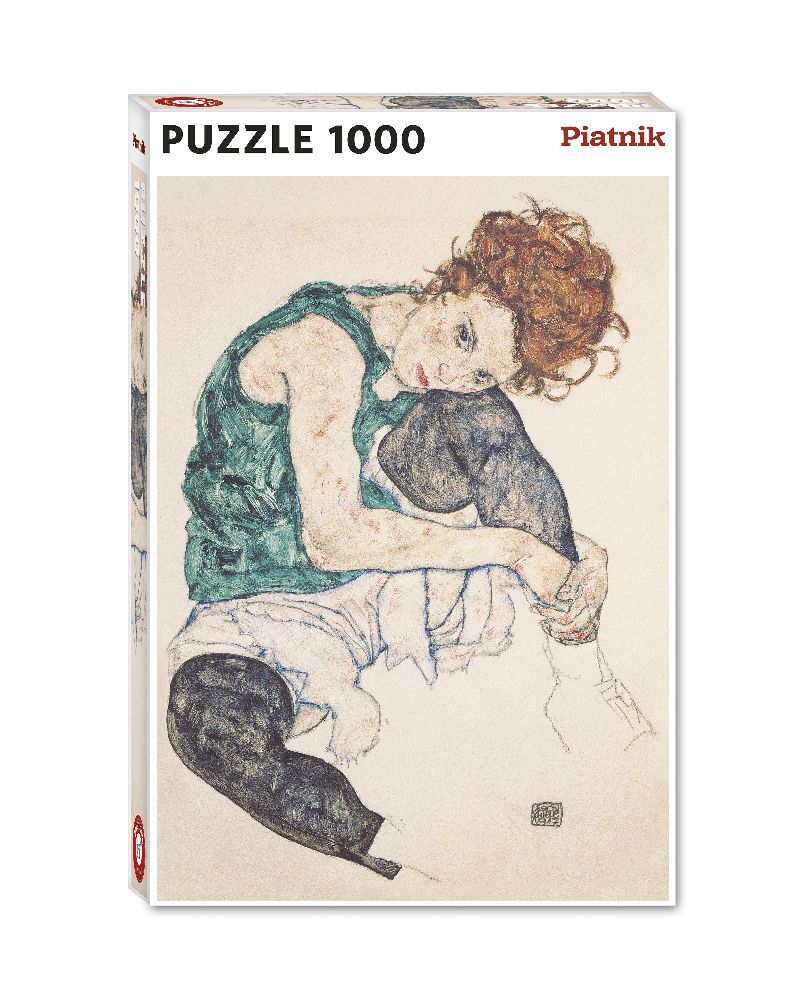 Schiele - Sitzende Frau main product photo