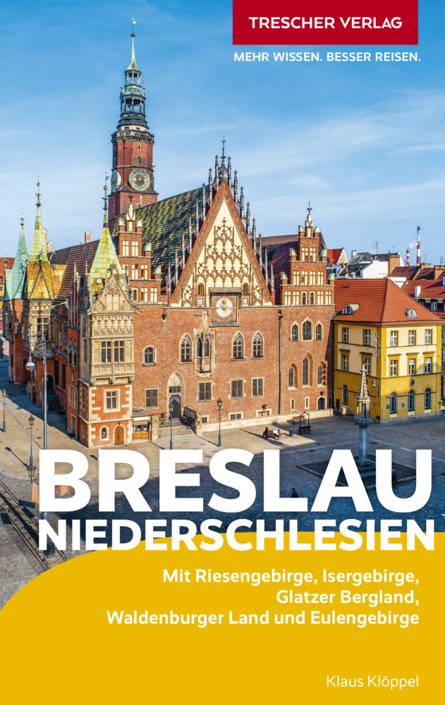 TRESCHER Reiseführer Breslau und Niederschlesien main product photo
