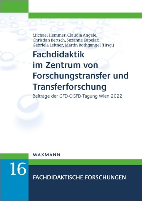 Fachdidaktik im Zentrum von Forschungstransfer und Transferforschung main product photo