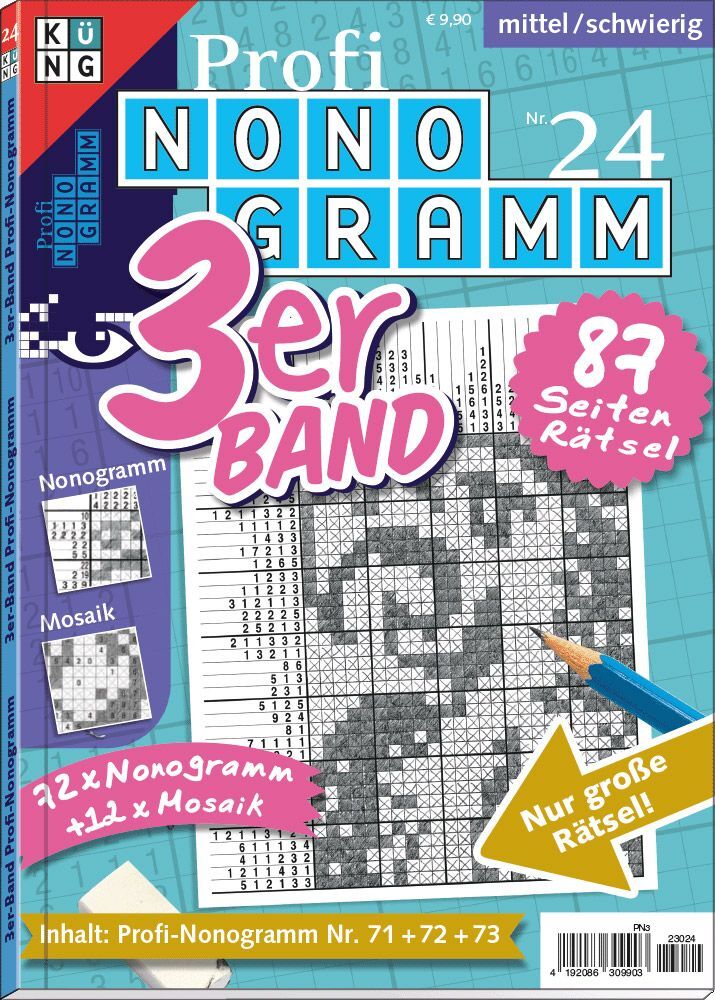 Profi-Nonogramm 3er-Band Nr. 24 main product photo