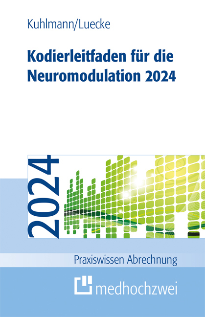 Kodierleitfaden für die Neuromodulation 2024 main product photo