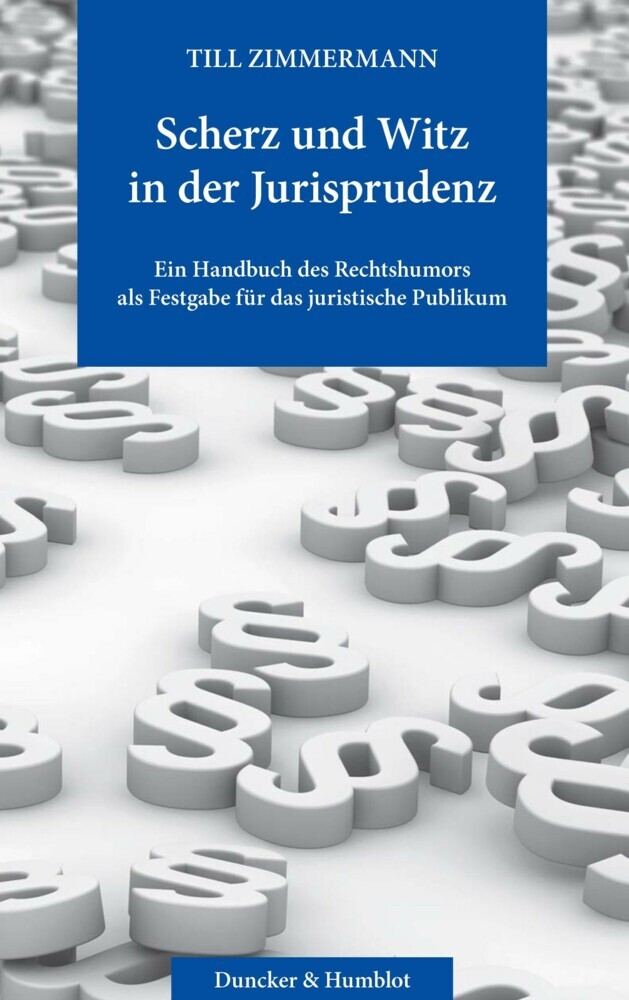 Scherz und Witz in der Jurisprudenz. main product photo