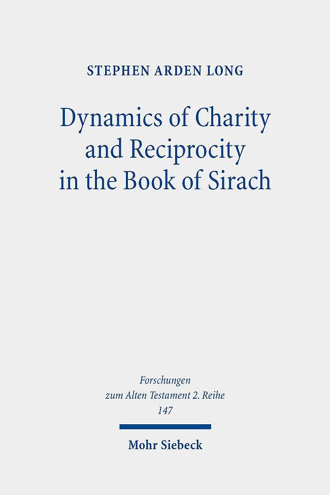 Dynamics of Charity and Reciprocity in the Book of Sirach main product photo