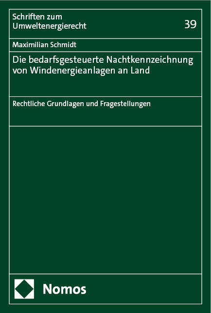 Die bedarfsgesteuerte Nachtkennzeichnung von Windenergieanlagen an Land main product photo
