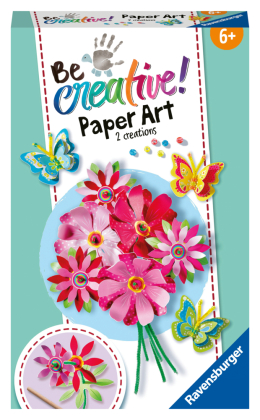 BeCreative Paper Art Flowers & Butterflies