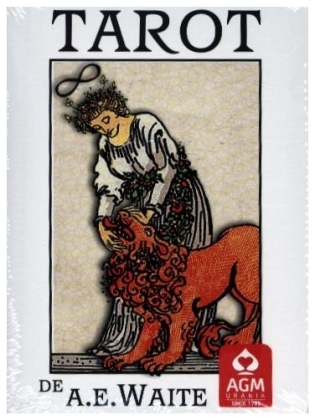 Tarot of A.E. Waite (Premium Edition, Pocket, Portuguese), m. 1 Buch, m. 1 Beilage