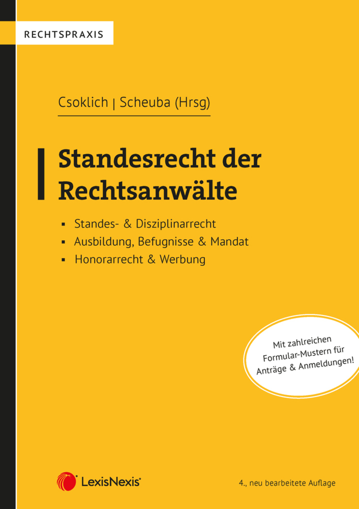 Standesrecht der Rechtsanwälte main product photo