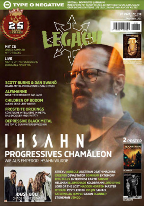 LEGACY MAGAZIN: THE VOICE FROM THE DARKSIDE