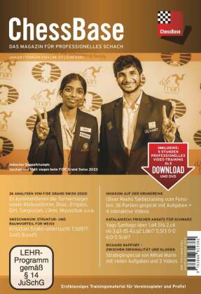 ChessBase Magazin #217 (Januar/Februar 2024), DVD-ROM