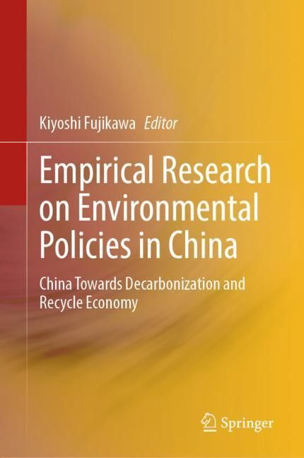 Empirical Research on Environmental Policies in China main product photo
