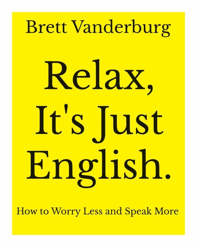 Relax, It's Just English main product photo