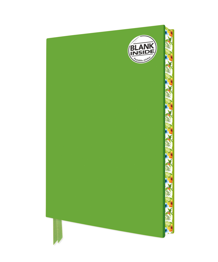 Exquisit Notizbuch ohne Linien DIN A5: Frühlingsgrün main product photo
