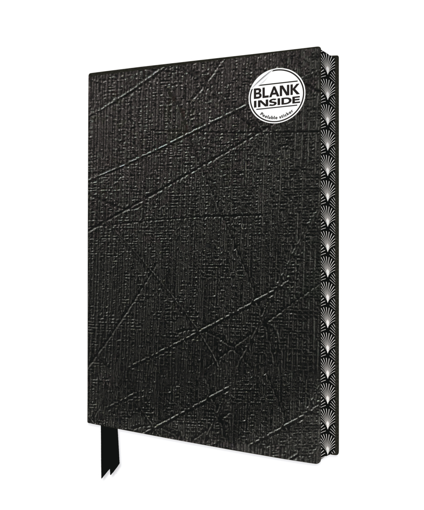 Exquisit Notizbuch ohne Linien DIN A5: Ebenholz Schwarz main product photo