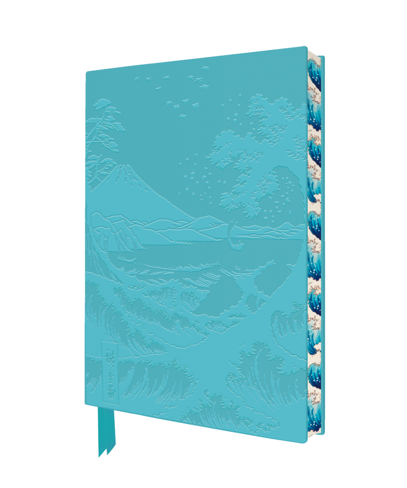 Exquisit Premium Notizbuch DIN A5: Utagawa Hiroshige, Das Meer bei Satta main product photo