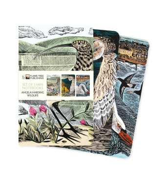 Dreier Set Mini-Notizbücher: Angela Harding, Tierwelt
