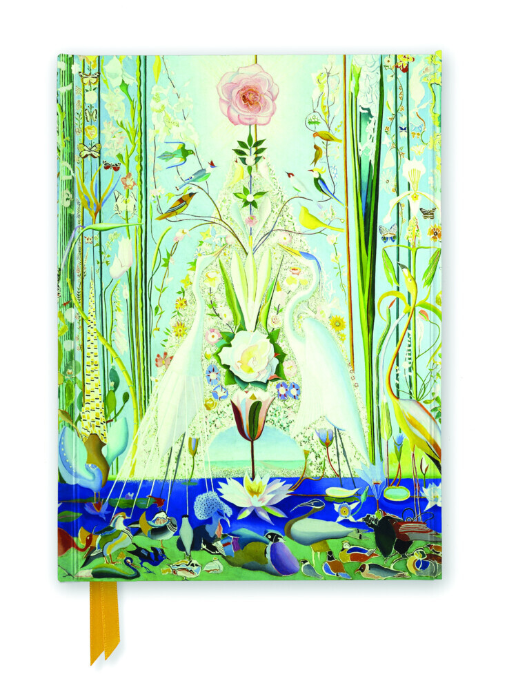 Premium Notizbuch DIN A5: Joseph Stella, Vergöttlichung der Rose main product photo