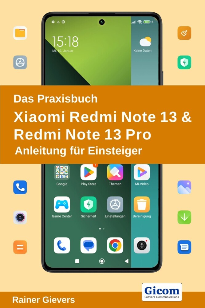 Das Praxisbuch Xiaomi Redmi Note 13 & Redmi Note 13 Pro - Anleitung für Einsteiger main product photo