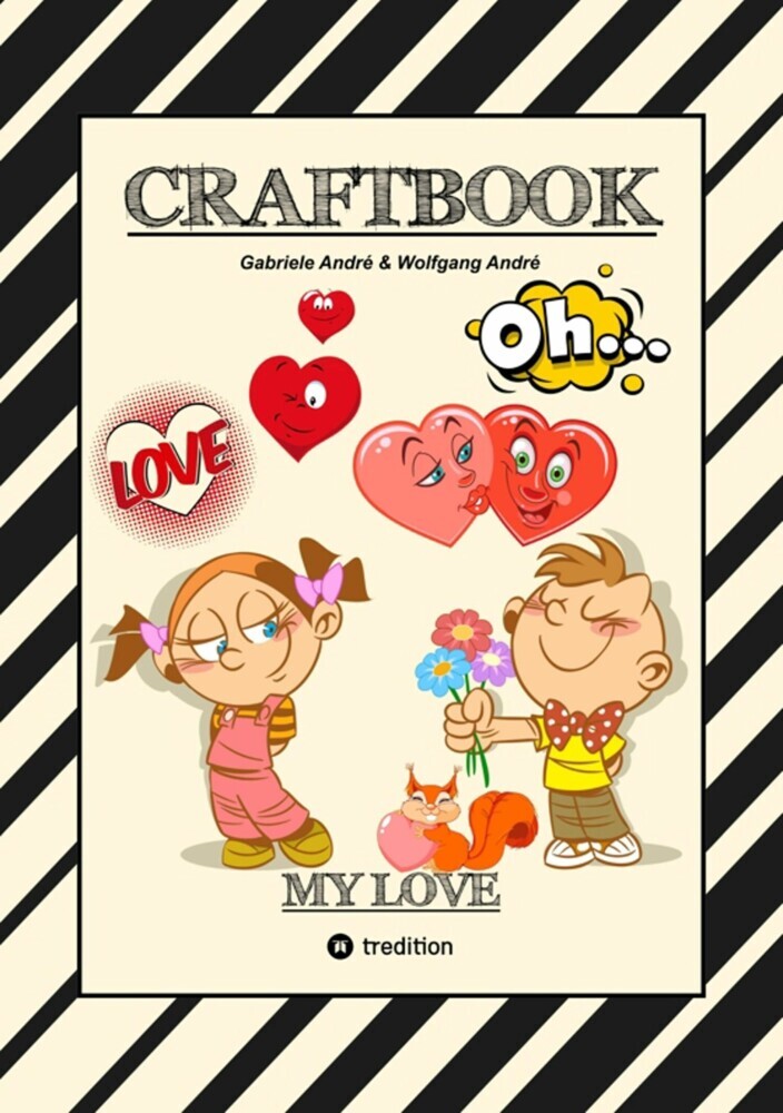 CRAFTBOOK - VALENTINSTAG - HERZEN - LIEBE MOTIVE - LOVEBOX - RÄTSEL - AMOR - ÜBERRASCHUNG - BASTELIDEEN - TIERLIEBE main product photo