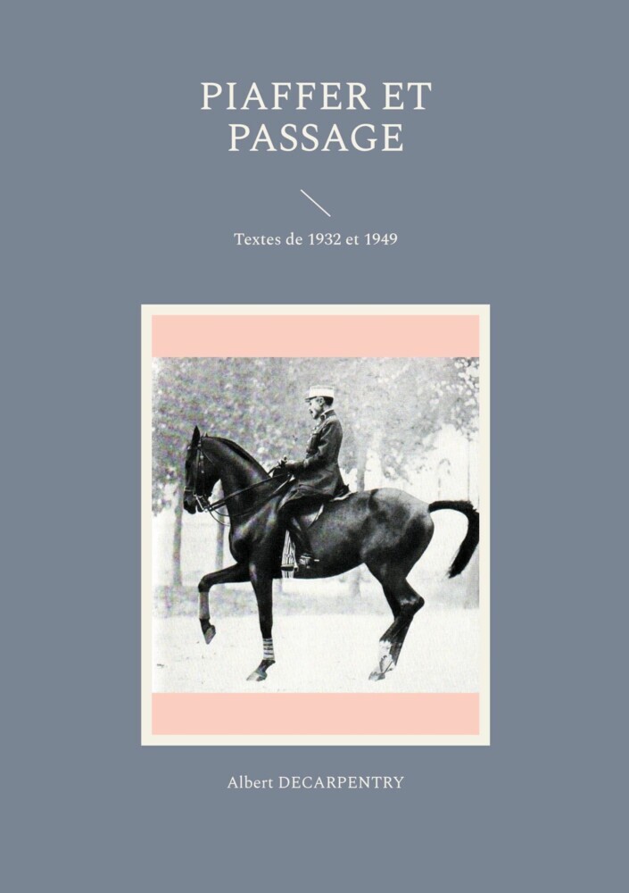 Piaffer et passage main product photo