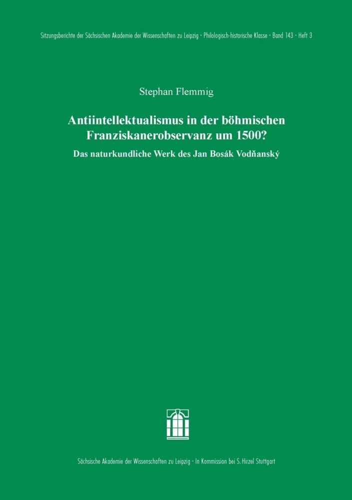 Antiintellektualismus in der böhmischen Franziskanerobservanz um 1500? main product photo