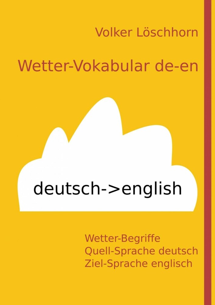 Wetter-Vokabular de-en main product photo