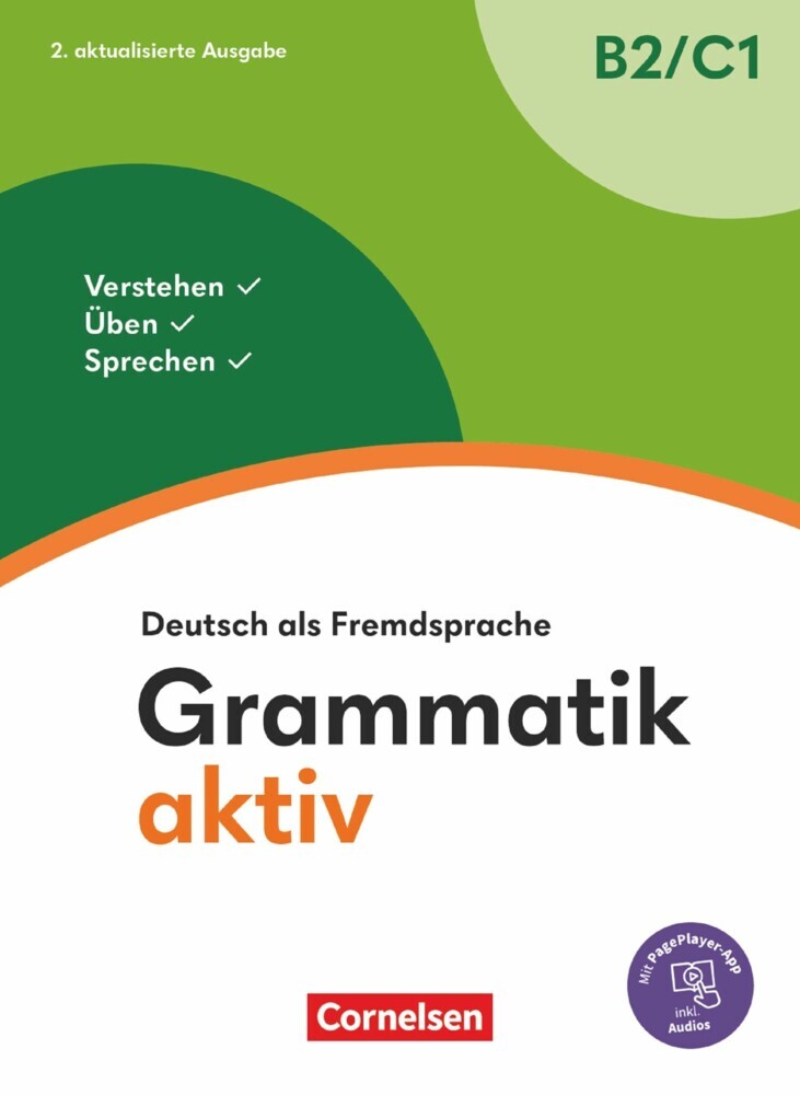 Grammatik aktiv - Deutsch als Fremdsprache - 2. aktualisierte Ausgabe - B2/C1 main product photo