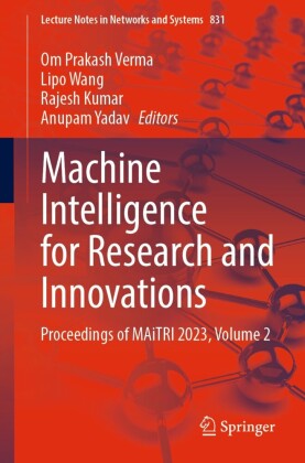 Machine Intelligence for Research and Innovations