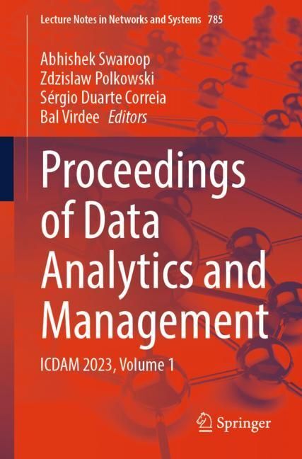 Proceedings of Data Analytics and Management main product photo