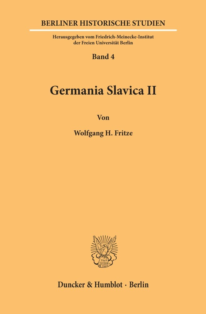 Germania Slavica II. main product photo