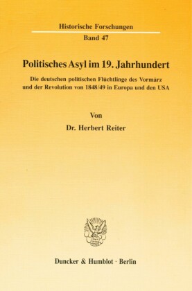 Politisches Asyl im 19. Jahrhundert.