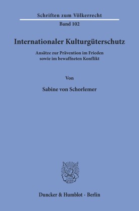 Internationaler Kulturgüterschutz.