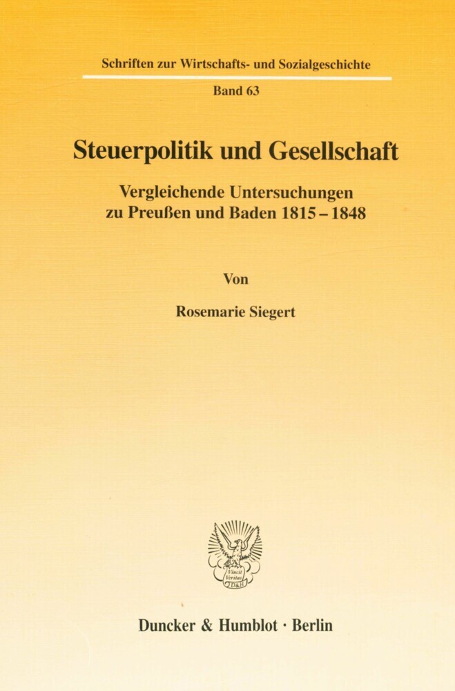 Steuerpolitik und Gesellschaft. main product photo