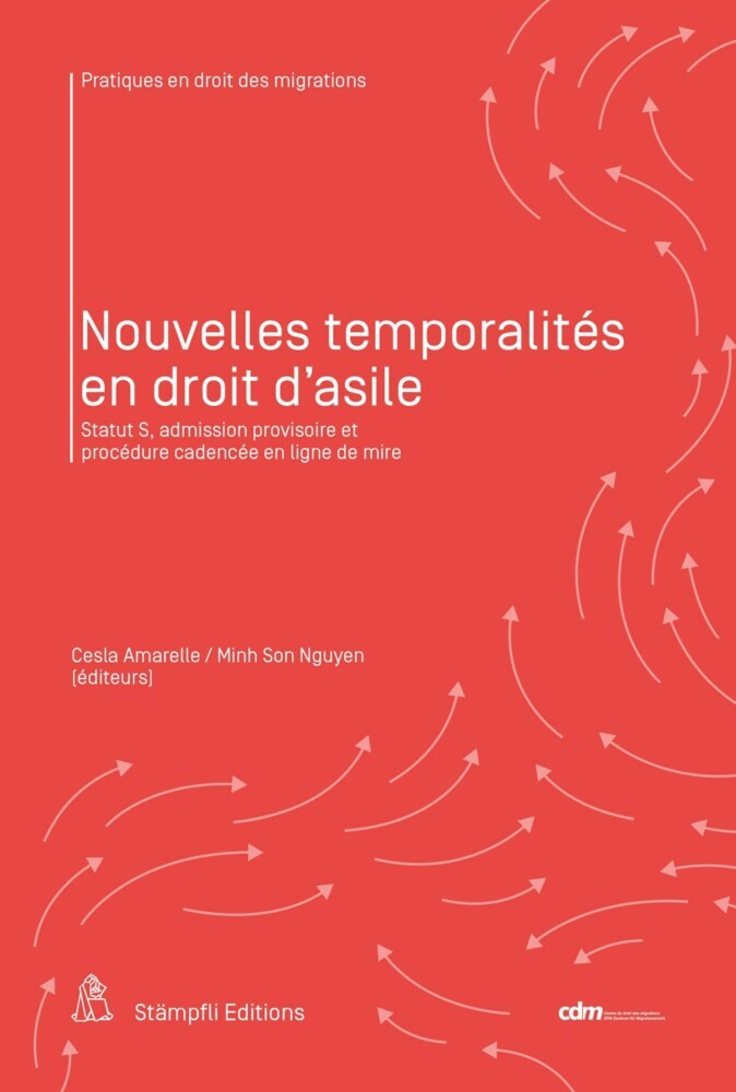 Nouvelles temporalités en droit d'asile main product photo