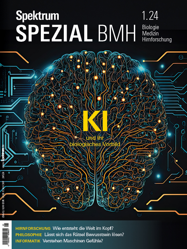 Spektrum Spezial BMH 1/2024 - KI und ihr biologisches Vorbild main product photo