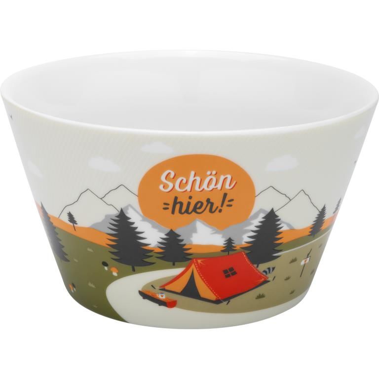 Schale Motiv Fernweh Berge main product photo