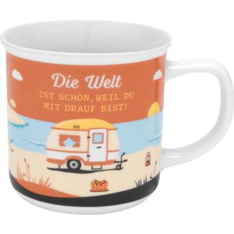 Tasse Motiv Fernweh Meer, in Geschenkbox