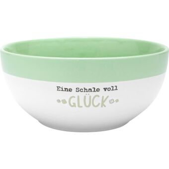 Schale Motiv Glück