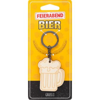 Schlüsselanhänger Motiv Bier