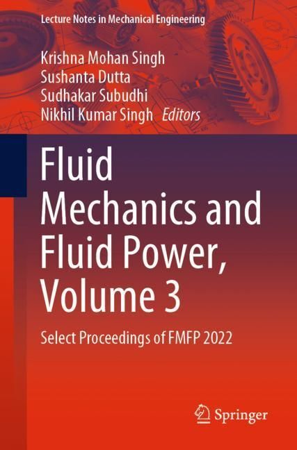 Fluid Mechanics and Fluid Power, Volume 3 main product photo