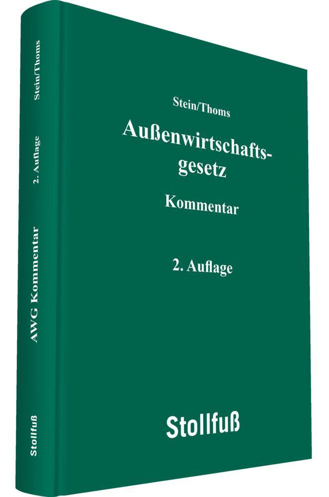 Außenwirtschaftsgesetz Kommentar main product photo